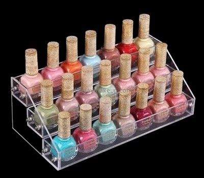 Customize clear acrylic nail polish retail display DMD-1586