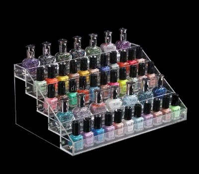 Customize clear acrylic nail polish display stand DMD-1591
