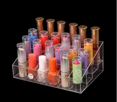 Customize retail lucite cosmetic display stand DMD-1648