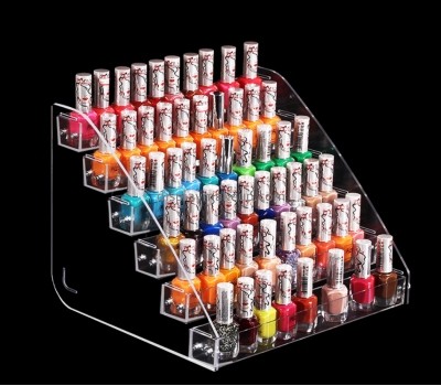 Customize perspex tiered makeup stand DMD-2161