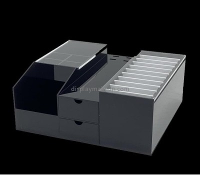 Acrylic manufacturer custom retail tweezer organizer countertop eyelash organizer DMD-2865