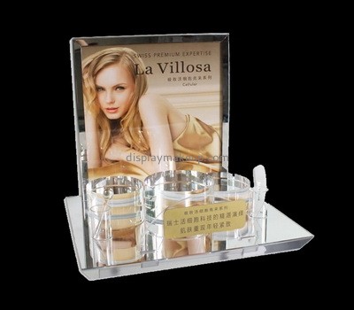 Plexiglass display manufacturer custom acrylic shopping stor perfume display stand DMD-2868
