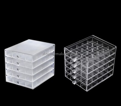 Acrylic display manufacturer custom plexiglass fake lashes organizer boxes DMO-623