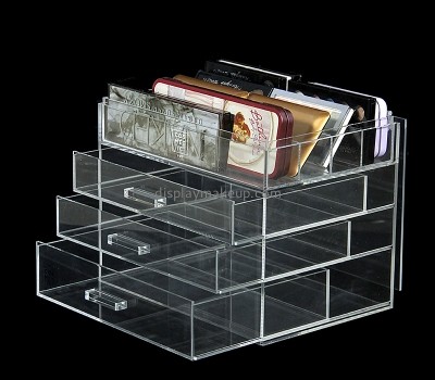 Plexiglass display manufacturer custom acrylic skincare products drawer box DMO-625
