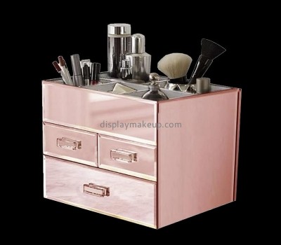 Perspex display supplier custom acrylic cosmetic drawer organizer box DMO-628