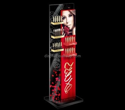 China plexiglass supplier custom acrylic cosmetic display rack lipstick display stand DMD-2884
