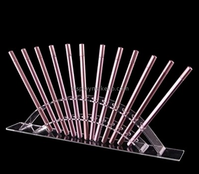 China plexiglass manufacturer custom acrylic makeup pen display rack DMD-2887