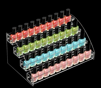 Plexiglass display supplier custom acrylic nail polish bottle display stand DMD-2888