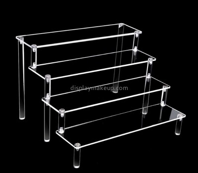 Acrylic products manufacturer custom countertop cosmetic display risers DMD-2889
