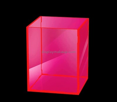 Lucite display supplier custom acrylic cosmetic brushes display box DMO-641