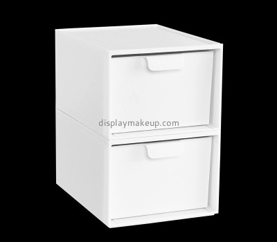 China perspex manufacturer custom plexiglass skin care products organizer box DMO-642