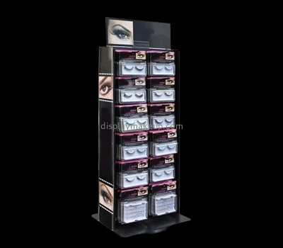 Perspex item supplier custom retail store acrylic fake lashes display stands DMD-2900
