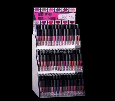 Acrylic display supplier custom plexiglass cosmetic store lipstick display cabinet DMD-2902