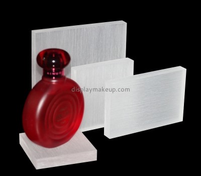 Perspex display supplier custom acrylic makeup perfume display blocks DMD-2919
