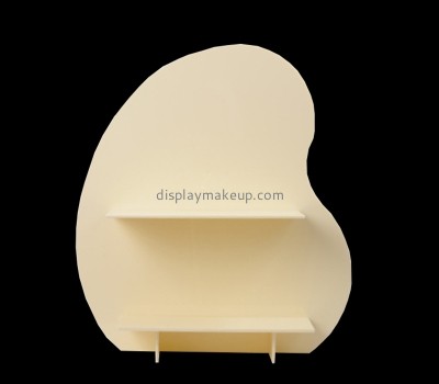 China plexiglass manufacturer custom acrylic display shelf for skincare items DMD-2922