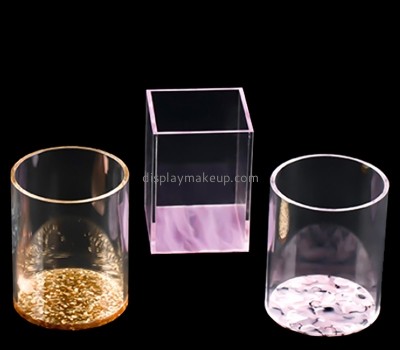 China perspex manufacturer custom plexiglass skin care itme storage boxes DMO-674
