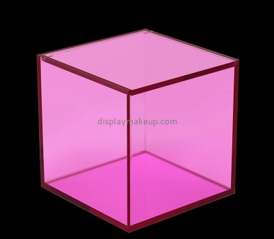 Plexiglass box manufacturer custom acrylic square skincare items storage box DMO-681