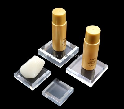 China plexiglass supplier custom acrylic skin care items display block DMD-2938
