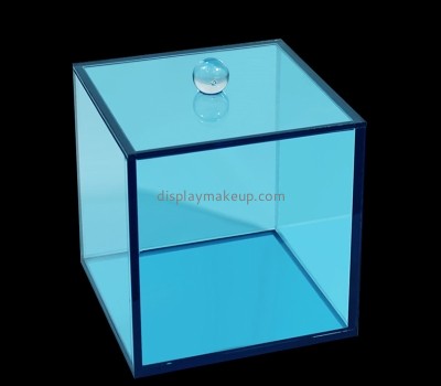 Lucite display manufacturer custom acrylic skin care products storage box DMO-694