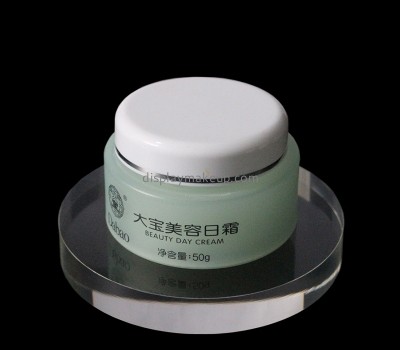 Acrylic item manufacturer custom perspex skin care item display block DMD-2946
