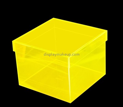 Lucite products manufacturer custom acrylic skincare products storage box DMO-695