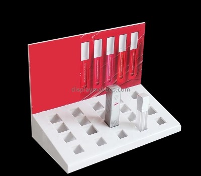 Perspex products manufacturer custom acrylic countertop lipstick display props DMD-2953