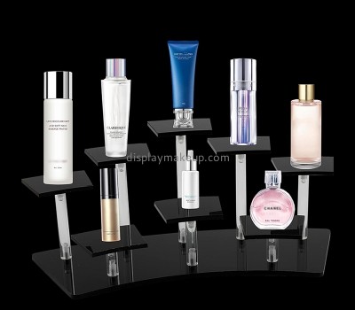 Lucite item manufacturer custom acrylic display stand for cosmetic perfume holder DMD-2959