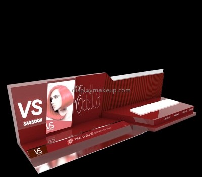 Perspex item supplier custom acrylic care of hair items display risers DMD-2972
