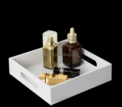 Plexiglass box manufacturer custom acrylic skin care cosmetic organizer tray DMO-723
