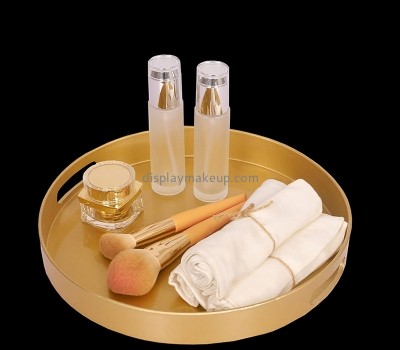 Acrylic item manufacturer custom perspex cosmetic organizer tray DMO-748