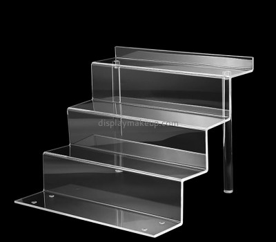 Custom clear acrylic 4 tier display shelf for perfume DMD-3031