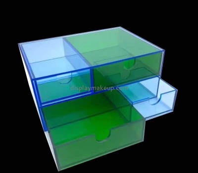 Custom acrylic desktop skincare drawers organiser DMO-800