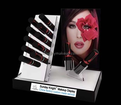 Custom wholesale acrylic makeup lipgloss display props DMD-3080