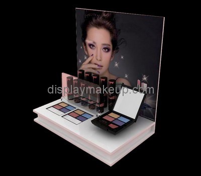 Custom counter top acrylic cosmetic display stands DMD-2689