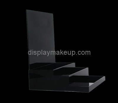 Custom 3 tiered acrylic cosmetic display stands DMD-2651