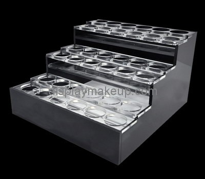 Custom 3 tiered acrylic nail polishing display stands DMD-2634