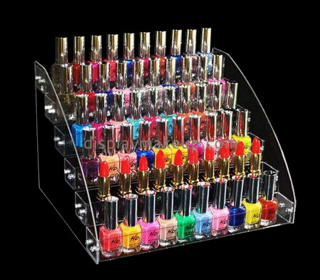 Customize plexiglass lipstick and nail polish holder DMD-2089
