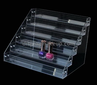 Bespoke tiered clear perspex riser stand DMD-1322