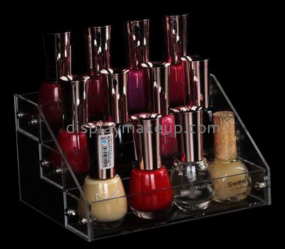 Customized clear acrylic 3 tier display shelf DMD-1234