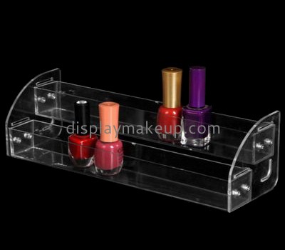 Customized clear acrylic tiered shelf display DMD-1196