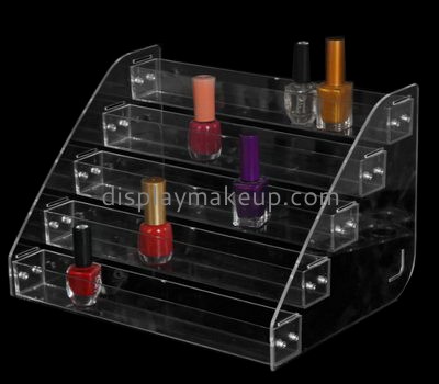 Customized acrylic tiered display rack DMD-1191