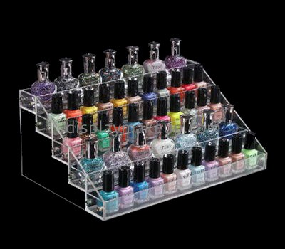 Acrylic box manufacturer custom plastic manufacturing nail polish stand for sale DMD-868