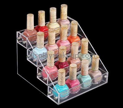Acrylic manufacturers custom perspex fabrication clear nail polish rack DMD-860