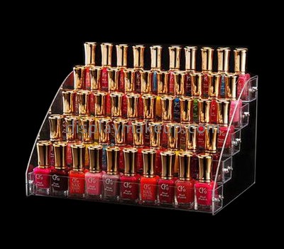 Acrylic plastic supplier customized acrylic nail polish rack display holder DMD-590