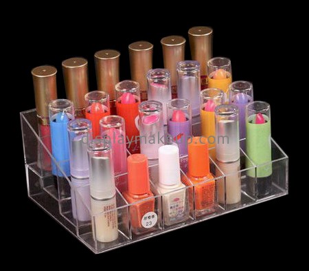 Acrylic display supplier customized acrylic nail varnish holder DMD-569