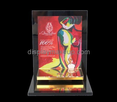 Customize plexiglass skin care product display stand DMD-2304