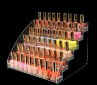 Wholesale custom acrylic 6 tiers nail polish display holder