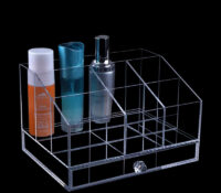 Wholesale custom acrylic skincare beauty organizer box