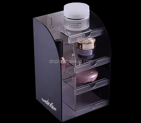 Wholesale custom acrylic 4 tiers makeup organizer box