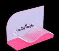 Wholesale custom acrylic skincare display riser DMD-3218 Wholesale custom acrylic skincare display riser